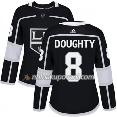 Los Angeles Kings Dresy Drew Doughty 8 Adidas 2017-2018 Černá Authentic - Dámské